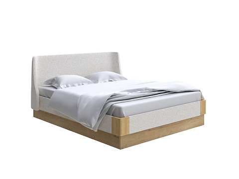 Кровать полуторная Lagom Side Soft с подъемным механизмом - Кровать со встроенным ПМ механизмом. 