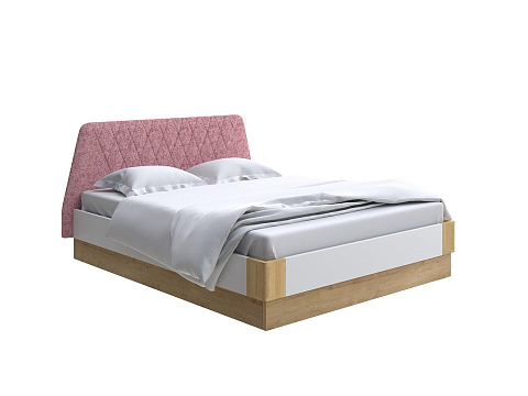 Двуспальная кровать-тахта Lagom Hill Chips с подъемным механизмом - Кровать со встроенным основанием. 