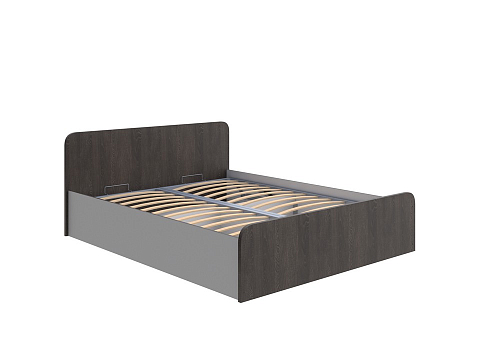 Кровать с ящиками Way Plus с подъемным механизмом - Кровать в эко-стиле с глубоким бельевым ящиком