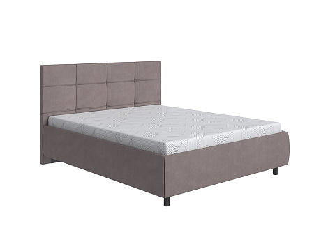 Односпальная кровать New Life - Кровать в стиле минимализм с декоративной строчкой