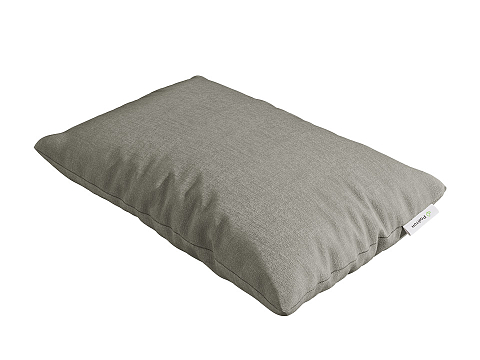 Подушка декоративная Lagom 30x50 Ткань: Велюр Лама Светло-серый