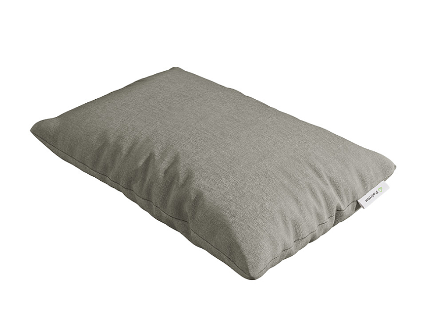 Подушка декоративная Lagom 30x50 Ткань: Велюр Лама Светло-серый - Декоративная подушка из коллекции Lagom