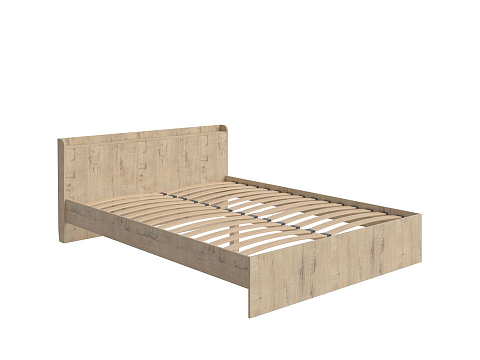 Кровать с основанием Bord - Кровать из ЛДСП в минималистичном стиле.