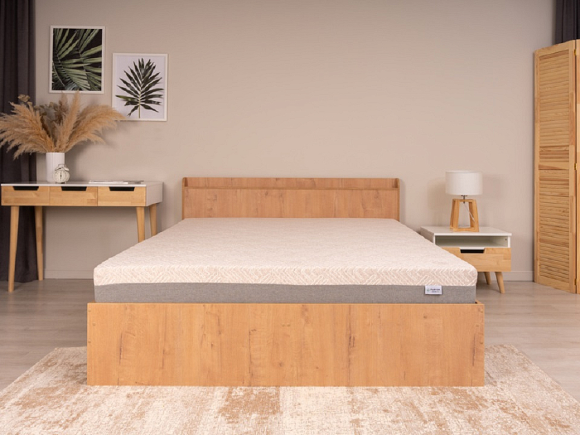 Кровать Bord 120x190 ЛДСП Бунратти - Кровать из ЛДСП в минималистичном стиле.